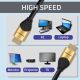 3. QOLTEC HDMI-KABEL V2.1 ULTRA HIGH SPEED 8K | 60 HZ | 28AWG | GOLD | 2 M