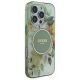 3. Guess IML Flower & Tonal Circle MagSafe Hülle für iPhone 16 Pro – Grün