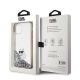 8. Karl Lagerfeld Liquid Glitter Choupette Hülle für iPhone 11 / Xr – transparent