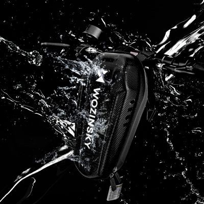 5. Wozinsky Wasserdichte Scooter-Lenkertasche 2L Schwarz (WSB3BK)