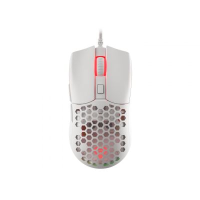 2. Genesis Krypton 750 Light 8000 DPI Gaming-Maus PAW3333 RGB Weiße Gaming-Maus