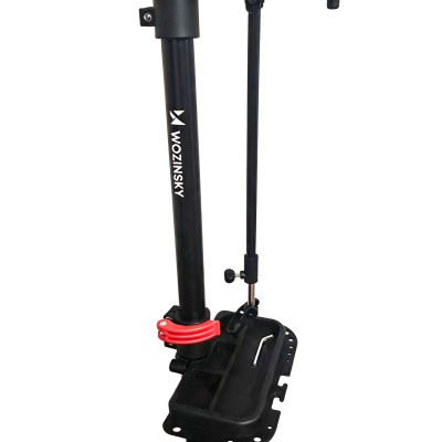 4. Wozinsky WQX-180 Fahrradreparaturständer für Fahrräder von 22 bis 29 Zoll mit 360°-Arm – Schwarz