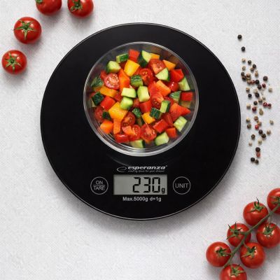 9. Esperanza Mango EKS003K Küchenwaage (schwarz)