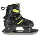 8. NILS EXTREME NH18191 2IN1 ROLLERSCHUHE SCHWARZ-LIMETTE GRÖSSE L (39-43) MIT AUSTAUSCHBAREM HOCKEYBLATT