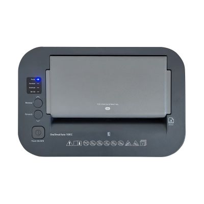 24. HP ONESHRED Auto 100CC Papiervernichter, Weiß und Grau