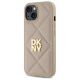 2. DKNY Quilted Stack Logo Hülle für iPhone 15 – Beige