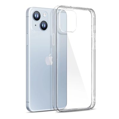 5. Hülle für iPhone 14 Plus Silikon Serie 3mk Clear Case - transparent