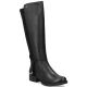 17. Damen-Lederstiefel im Offiziersstil, gefüttert, schwarz Rieker Z9564-00