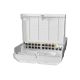 2. Mikrotik netPower 16P L2/L3 Gigabit Ethernet (10/100/1000) PoE-Unterstützung Weiß
