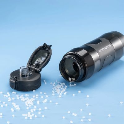 5. Rockbros S550H-1 Thermosflasche – Magnetverschluss, Schwarz