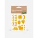 3. BOOKMAN Reflektierende Aufkleber Abenteueraufkleber