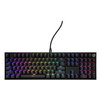 2. GENESIS THOR 404 USB QWERTY Tastatur Englisch Schwarz