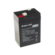 GREEN CELL GEL-BATTERIE AGM02 6V 4,5AH