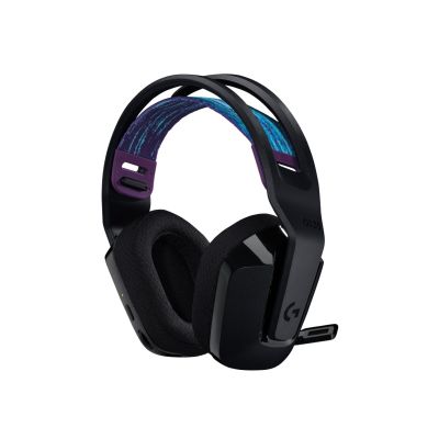 6. Logitech G G535 Kabelloses Gaming-Headset mit Bügel, Schwarz