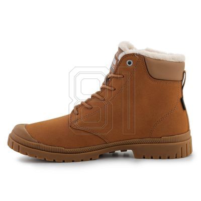 5. Palladium sp20 Cuff Leather Waterproof WL M 79067-257-M Mahagoni Schuhe