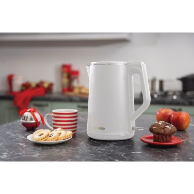12. Gorenje K15DWW Wasserkocher 1,5 l (weiß)