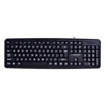 Esperanza Florida EK129 Tastatur (USB 2.0; (US); Schwarz)