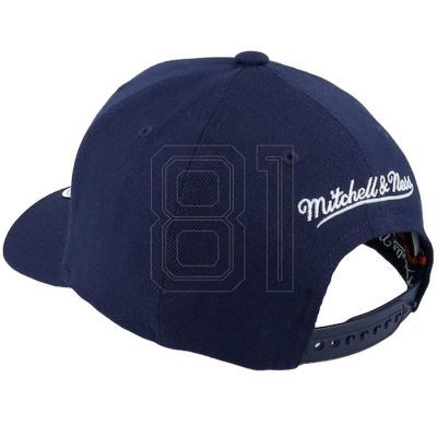 4. Mitchell & Ness NBA Pinscript Classic Cap HHSSINTL103-MNNYPPPNAVY