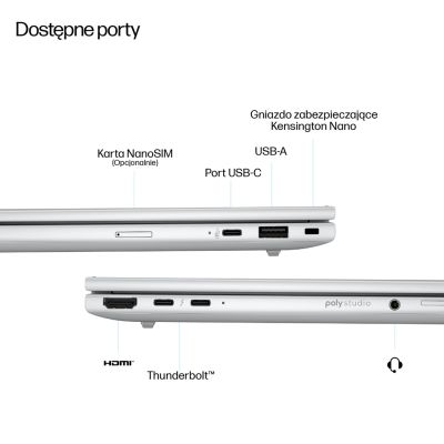 4. HP EliteBook 8 G1i Next Gen AI PC Copilot+ PC Intel Core Ultra 5 228V Laptop 35,6 cm (14") WUXGA 32 GB LPDDR5x-SDRAM 512 GB SSD Wi-Fi 7 (802.11be) Windows 11 Pro Silber