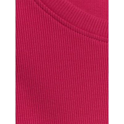 8. Damen Langarm-Strickpullover mit schmaler Rippstrickbündchen, Größe 4F 4FRAW25TLONF656-53S