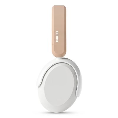 5. Philips 5000 Serie TAK5500AL/00 Kopfhörer/Headset, kabelgebunden & kabellos, Kopfbügel, Anrufe/Musik, Bluetooth, Bernstein, Weiß