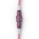 4. Glorious Gaming GLO-KB-ACC-CBL-COIL-PPNK Tastatur-/Mauskabel, Pink, 1,4 m
