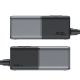 7. Acefast Z2 GaN 75W PD-Tischladegerät 3x USB-C 2x USB-A - Schwarz und Grau
