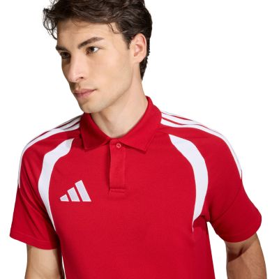 4. Herren-Poloshirt adidas Tiro 26 League rot KF3400