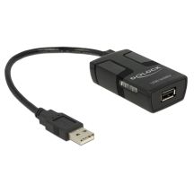 DeLOCK 62588 USB-Kabel 0,15 m USB-A Schwarz