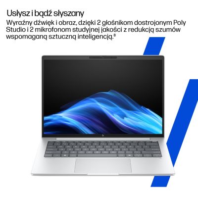 11. HP EliteBook 8 G1i Next Gen AI PC Copilot+ PC Intel Core Ultra 5 228V Laptop 35,6 cm (14") WUXGA 32 GB LPDDR5x-SDRAM 512 GB SSD Wi-Fi 7 (802.11be) Windows 11 Pro Silber
