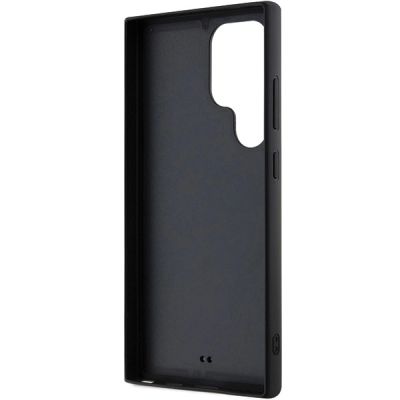 7. Karl Lagerfeld 3D Rubber Ikonik Case für Samsung Galaxy S24 Ultra - Schwarz