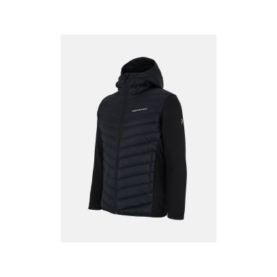 2. Peak Performance M Frost Down Hybrid Hood Jacke schwarz