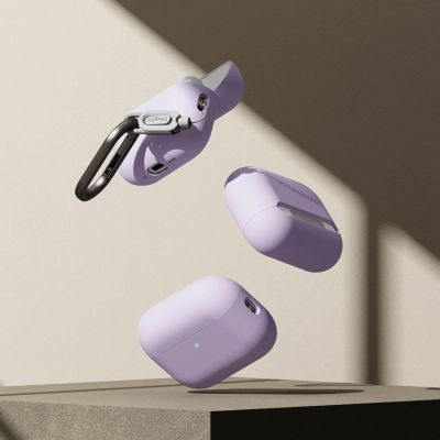 4. Ringke Silikonhülle für AirPods Pro 3 – Lila