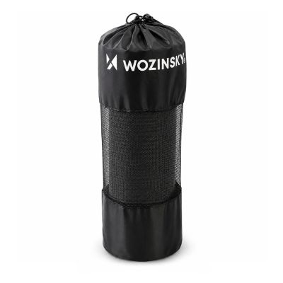 3. Wozinsky WNSP-15C Gymnastikmatte 183 x 61 x 1,5 cm Dicke Gymnastikmatte für Yoga und Fitness - Schwarz