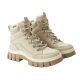 4. Lee Cooper Damen-Winterstiefel, beige, gefütterte Stiefeletten