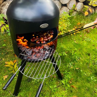 4. Bonfeu Bonselo Gartenkamin schwarz 3901