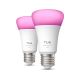 Philips Hue Smart-Glühbirne A60 E27 - 810 (Weiß und Farbe)