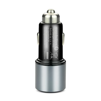 6. EVERACTIVE Autoladegerät 1 x USB QC3.0, 1 x USB-C PD 83W SCHWARZ CC-60Q