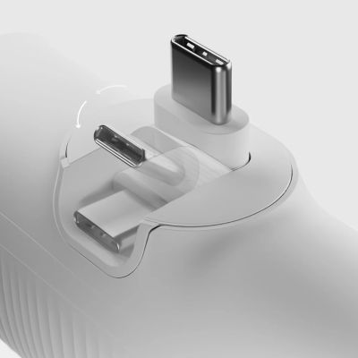 4. SBS EcoPower 5000 mAh 10W Powerbank mit integriertem USB-C-Anschluss - Weiß