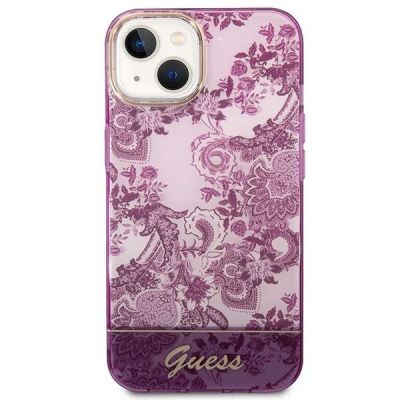 3. Guess GUHCP14MHGPLHF iPhone 14 Plus 6,7" fuchsia/fuschia Hardcase Porcelain Collection