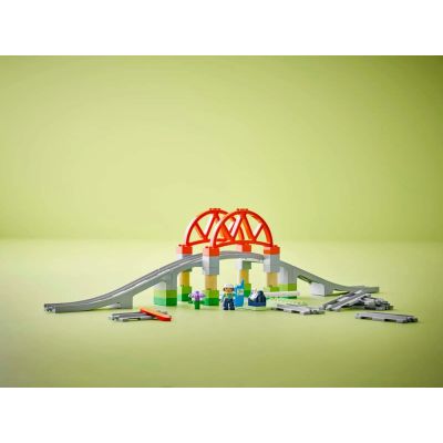 8. LEGO DUPLO TOWN 10426 Brücke und Eisenbahnschienen – Erweiterungsset