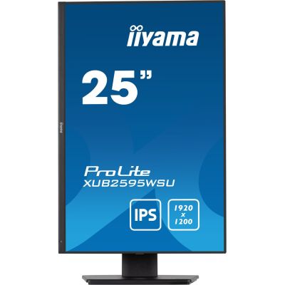 3. iiyama ProLite XUB2595WSU-B5 Computermonitor 63,5 cm (25") 1920 x 1200 px WUXGA LED Schwarz