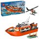 LEGO CITY 60504 Rettungsboot und Hubschrauber der Küstenwache