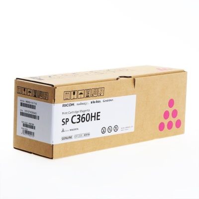 3. Ricoh 408186 Tonerkartusche, 1 Stück, Original Magenta