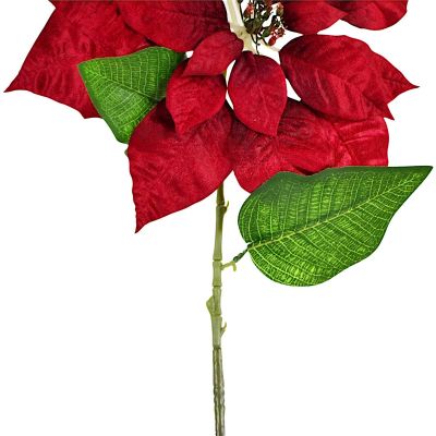 4. ROTER WEIHNACHTSSTERN 30 CM