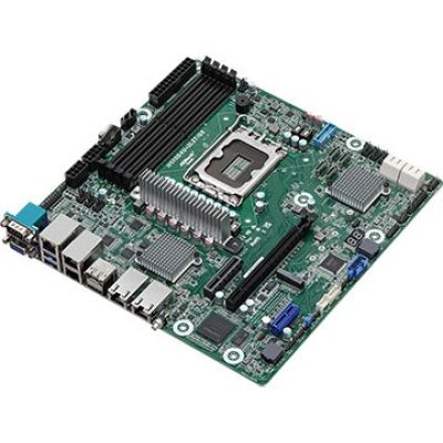 6. ASRock W680D4U-2L2T/G5 Mainboard, 1x LGA1700, Intel Core 12./13. Gen, W680 (4x DIMM, SATA, 1x M.2, 2x GbE, 2x 10GbE, IPMI)