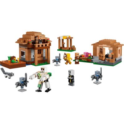 3. LEGO Minecraft 21596 – Beschwörerangriff auf das Dorf