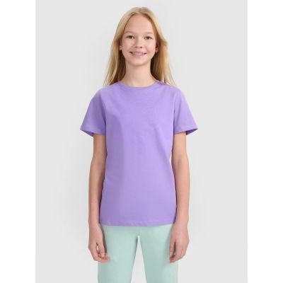 Mädchen-T-Shirt mit Aufdruck, regulär, Größe 4F 4FJWSS25TTSHF2176-51S