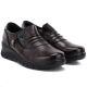 4. Damen-Keilschuhe aus braunem Leder, Vinceza 133118