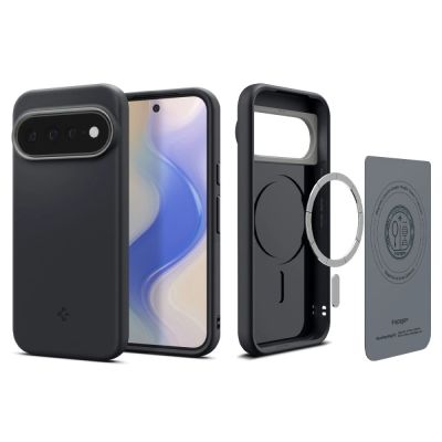 7. Spigen Nano Pop MagSafe Hülle für Google Pixel 11 Pro XL – Schwarz und Grau